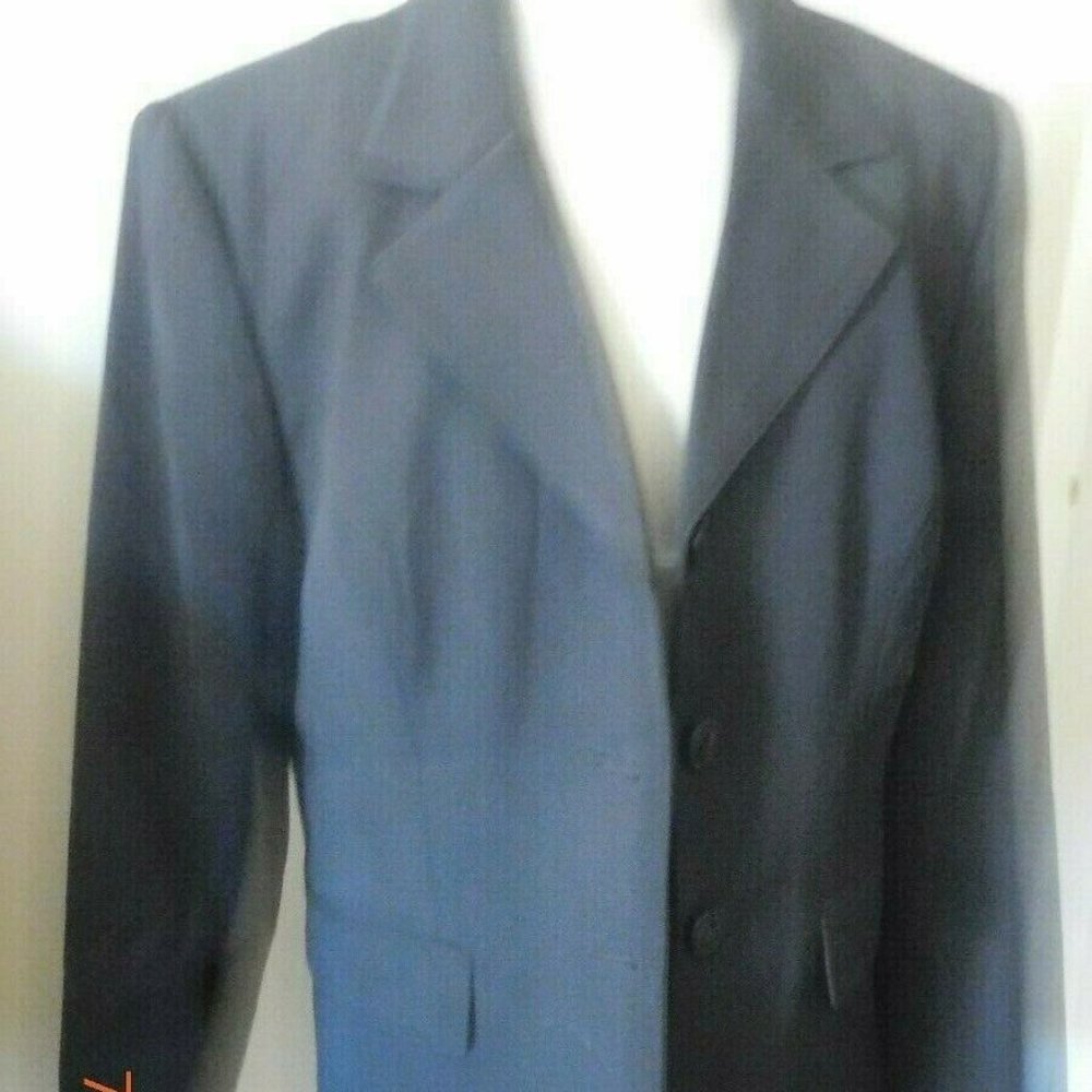 JONES NEW YORK - PANT SUIT -  CHARCOAL  (SIZE 6P)